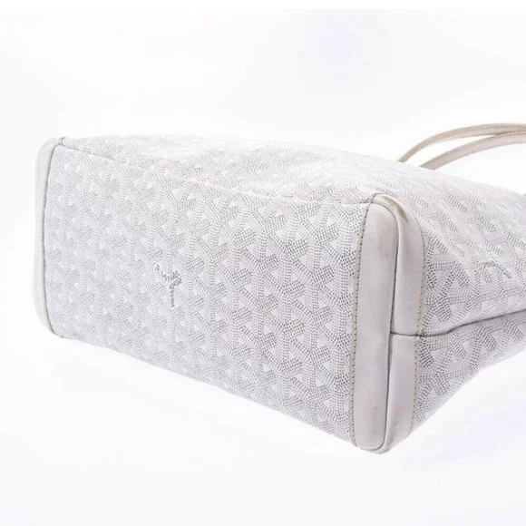 Goyard Goyardine Artois Pm White Coated Canvas Tote - Picture 3 of 13